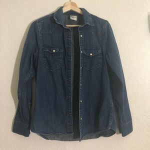 Denim Long Sleeve Shirt